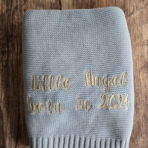 Dekica s personaliziranim tekstom